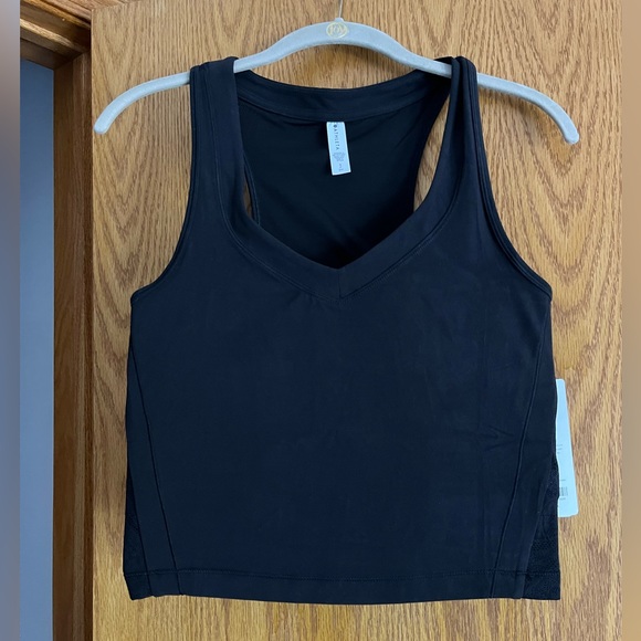 Athleta Shanti Lace Crop Tank - Picture 1 of 9